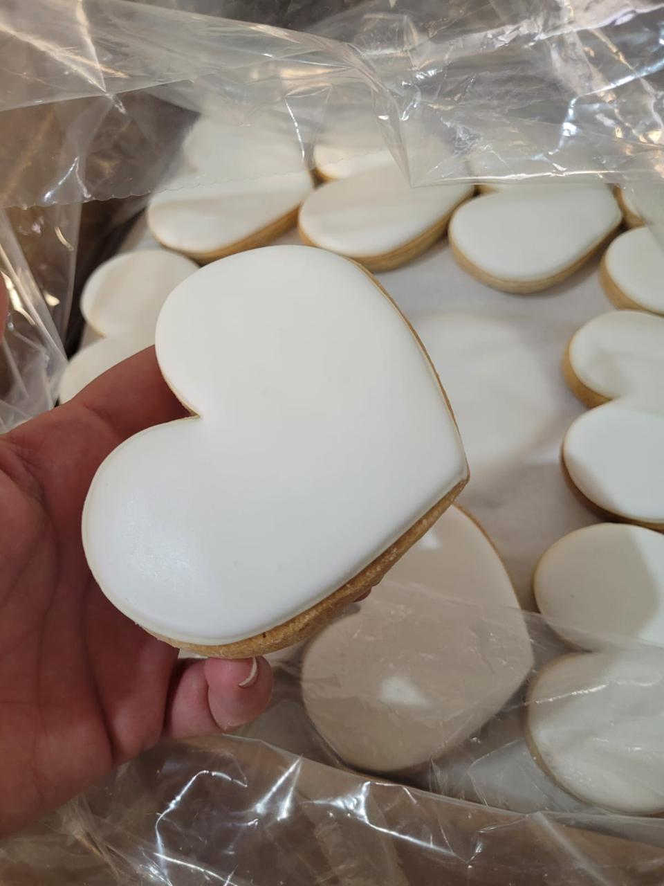 Cookies for Printing with white Icing