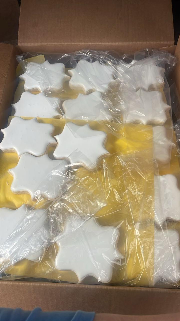Cookies for Printing with white Icing